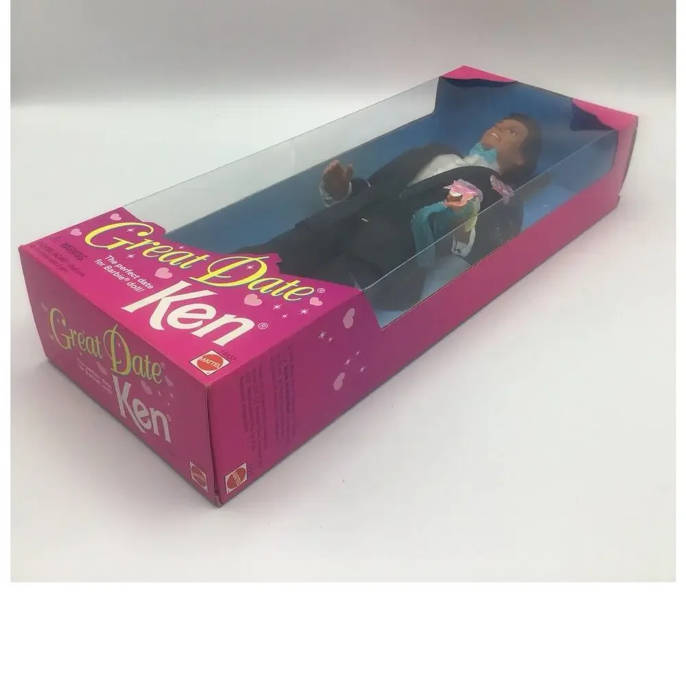 1995 Great Date Ken 14837 Mattel Vintage NIB New Tuxedo Bouquet Toy Gift